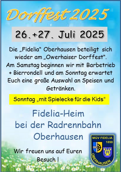 2025 Dorffest F